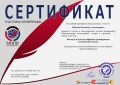 Сертификат МИПИ 2025