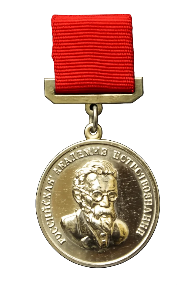 2021 — Золотая медаль В. И. Вернадского Российской Академии Естествознания.